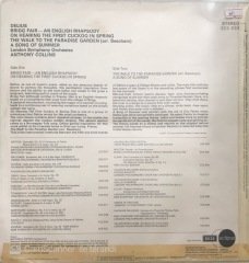 Delius Brigg Fair - An English Rhapsody On Hearing The First Cuckoo In Spring LP