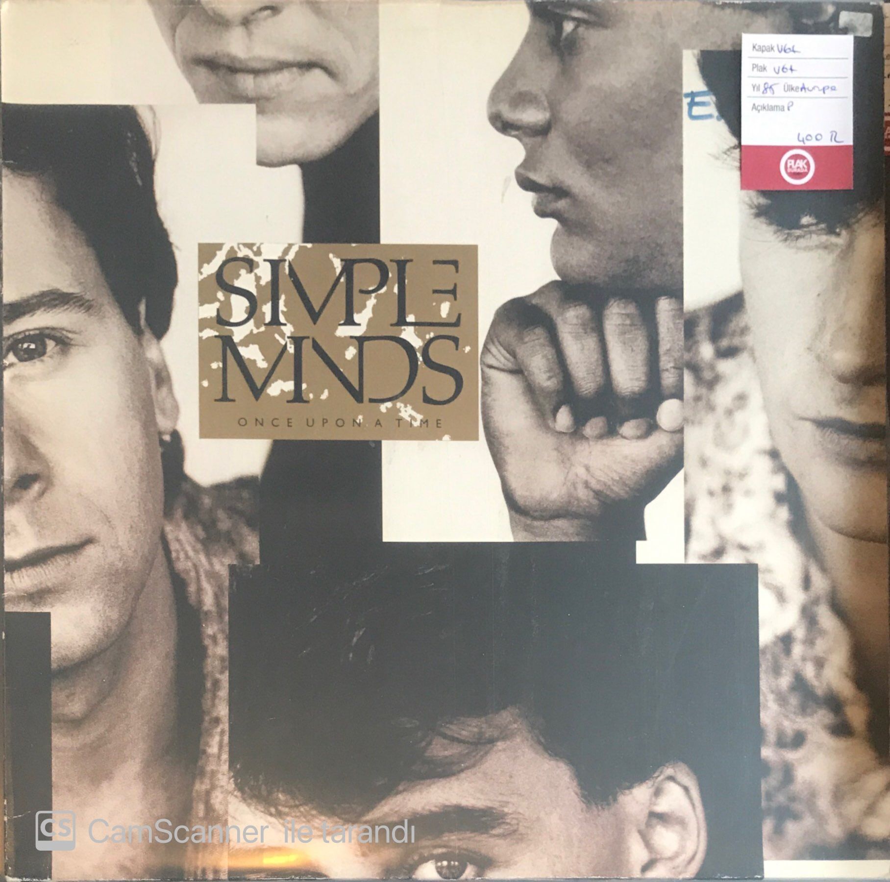 Simple Minds - Once Upon A Time LP