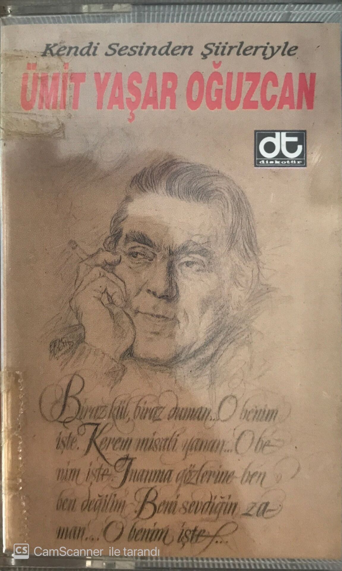 Kendi Sesinden Şiirleriyle Ümit Yaşar Oğuzcan KASET