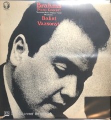Brahms Piano Concert Balint Vazsonyi LP