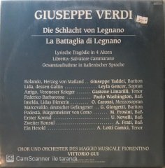Giuseppe Verdi Die Schlacht Von Legnano La Battaglia Di LegnanoDouble LP
