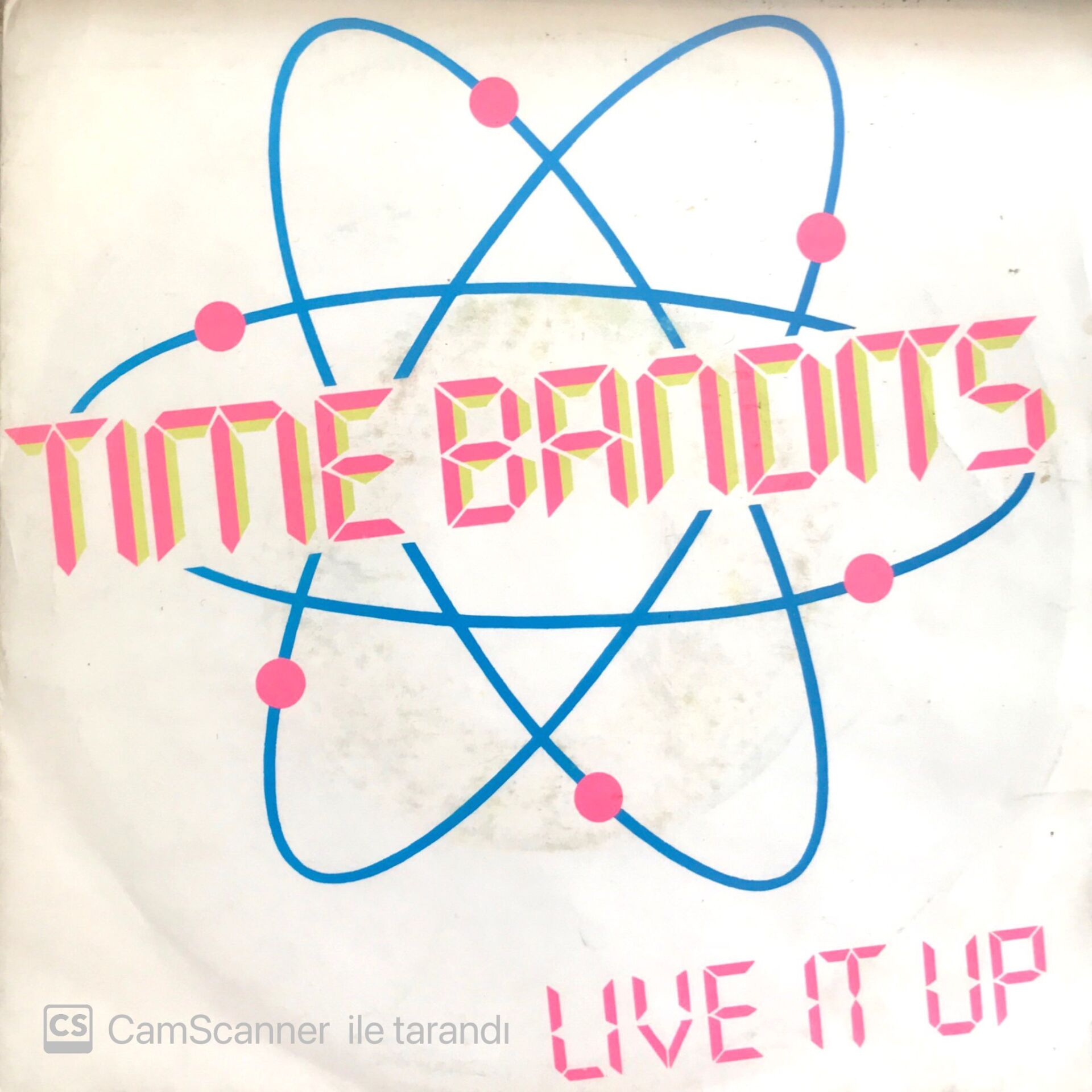 Time Bandits / Live It Up 45'lik