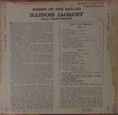 Illinois Jacquet Bosses Of The Ballad LP
