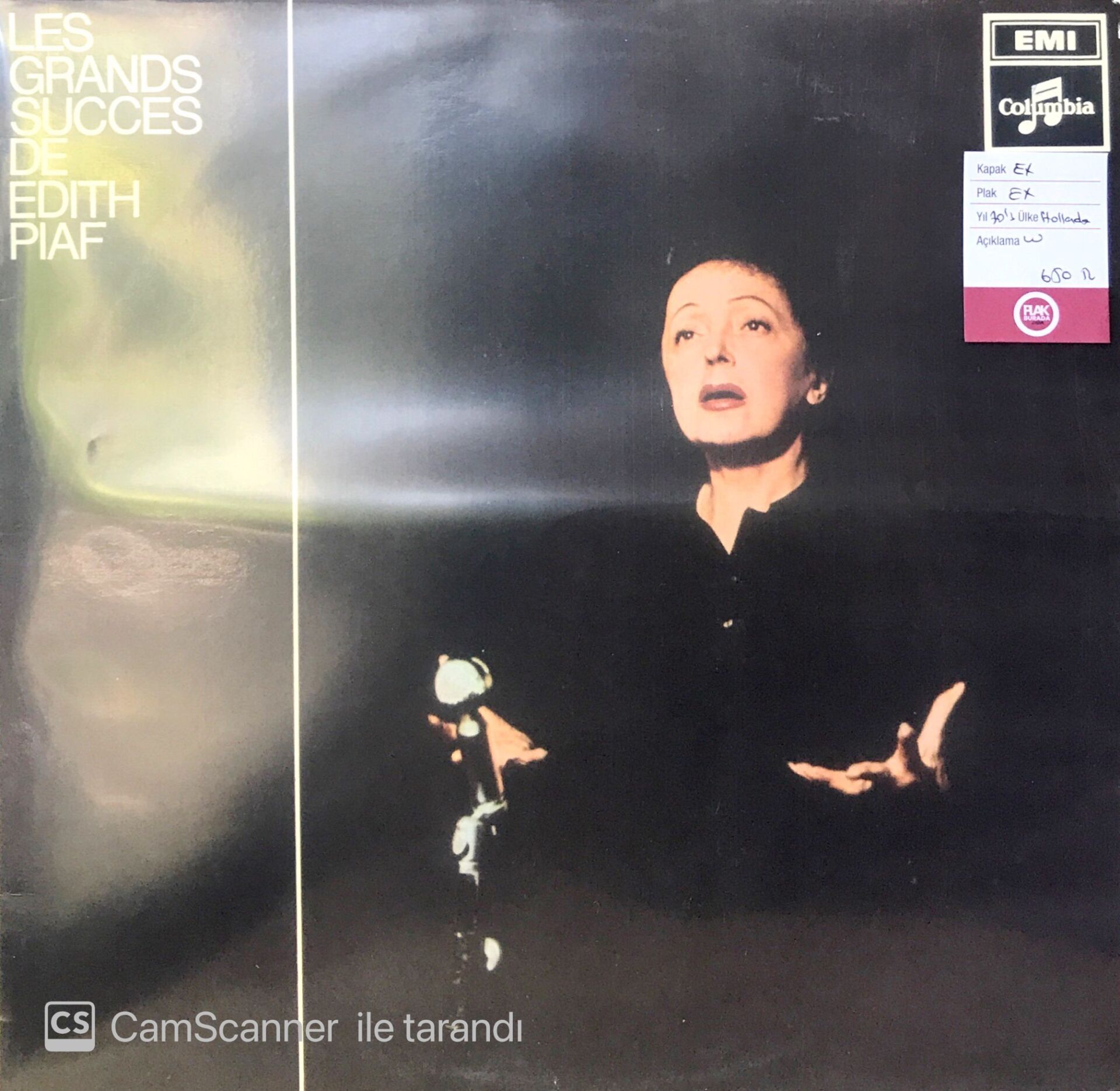 Edith Piaf - Les Grands succes de LP