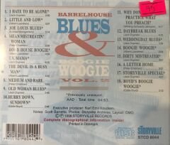 Barrelhouse Blues & Boogie Woogie Vol.2 CD