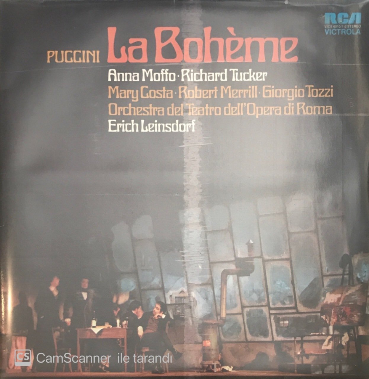 Giacomo Puccini La Boheme Double LP