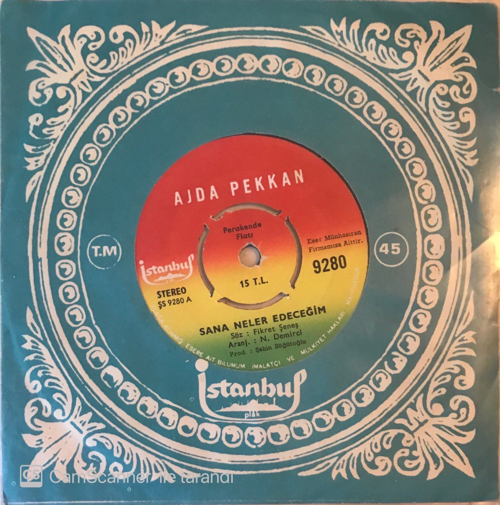 Ajda Pekkan - Sana Neler Edeceğim 45lik