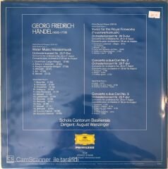 Georg Friedrich Handel Wassermusik Water Music Feuerwerksmusik Royal Fireworks Music Double LP