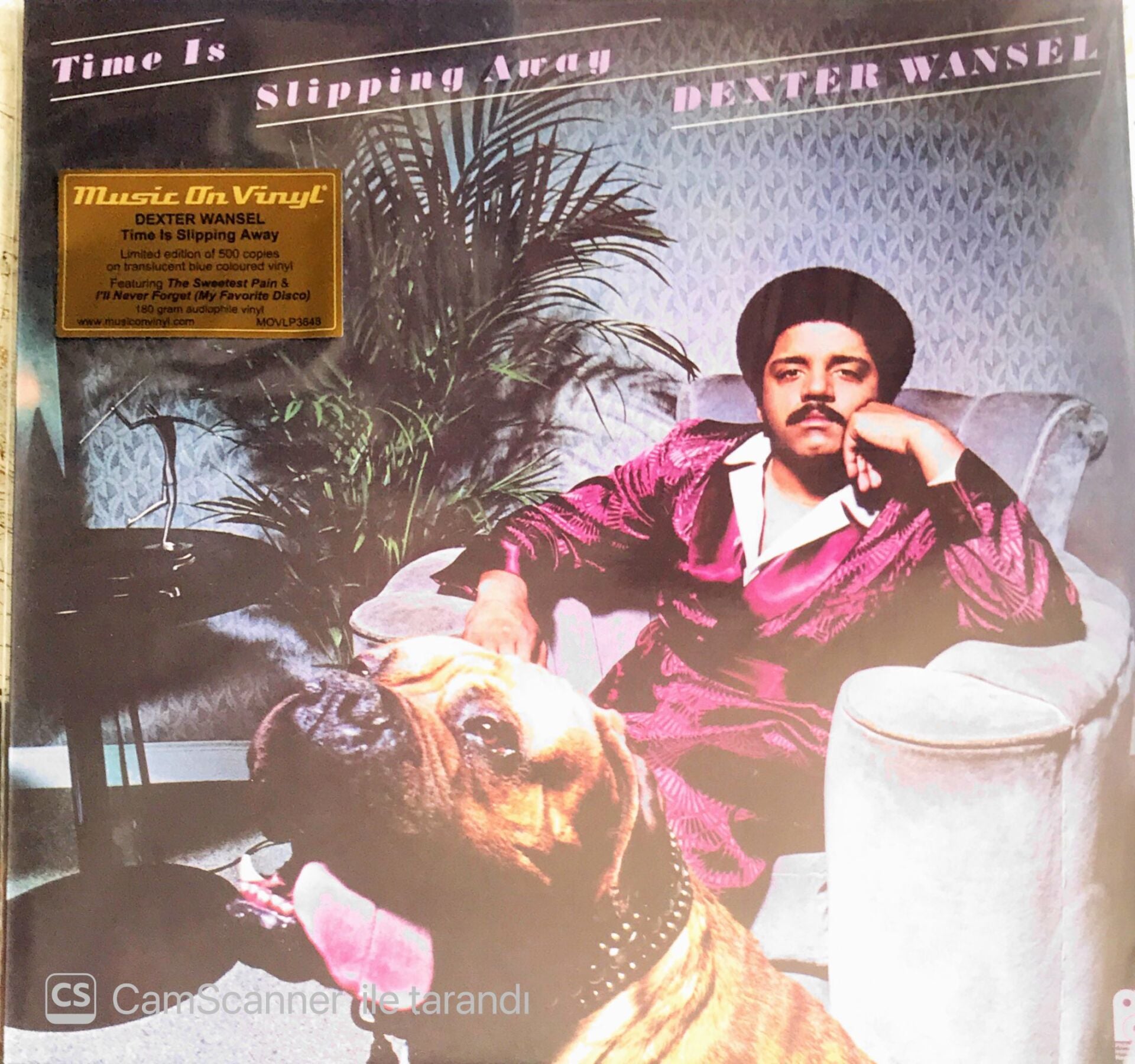 Dexter Wansel - Time Is Slipping Away (Limited Edition Translucent Blue Coloured Vinyl) - LP