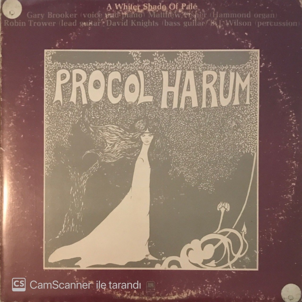Procol Harum A Whiter Shade Of Pale LP