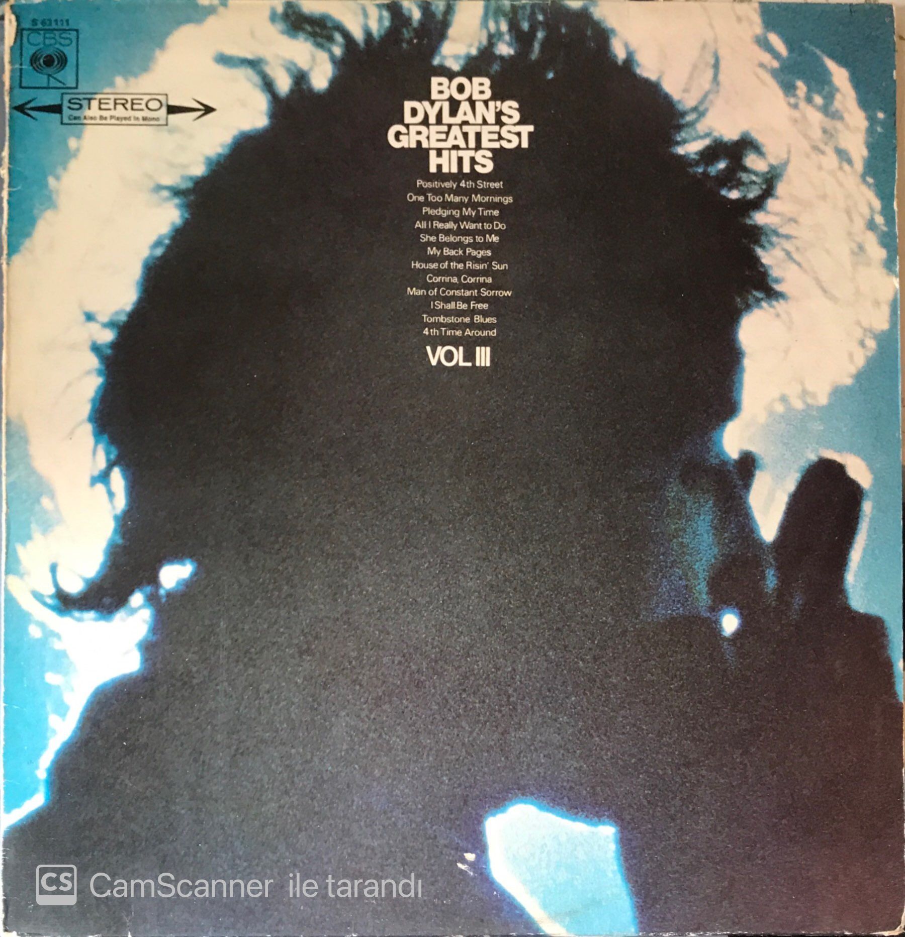 Bob Dylan's Greatest Hits Vol III LP