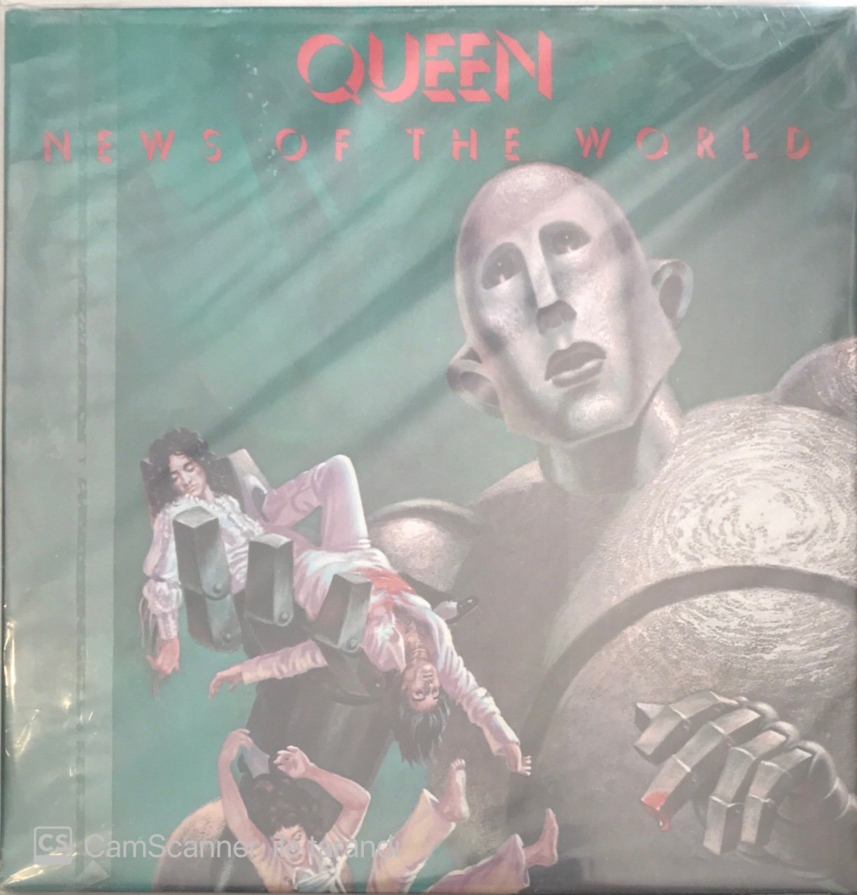 Queen News Of The World Japon Baskı LP