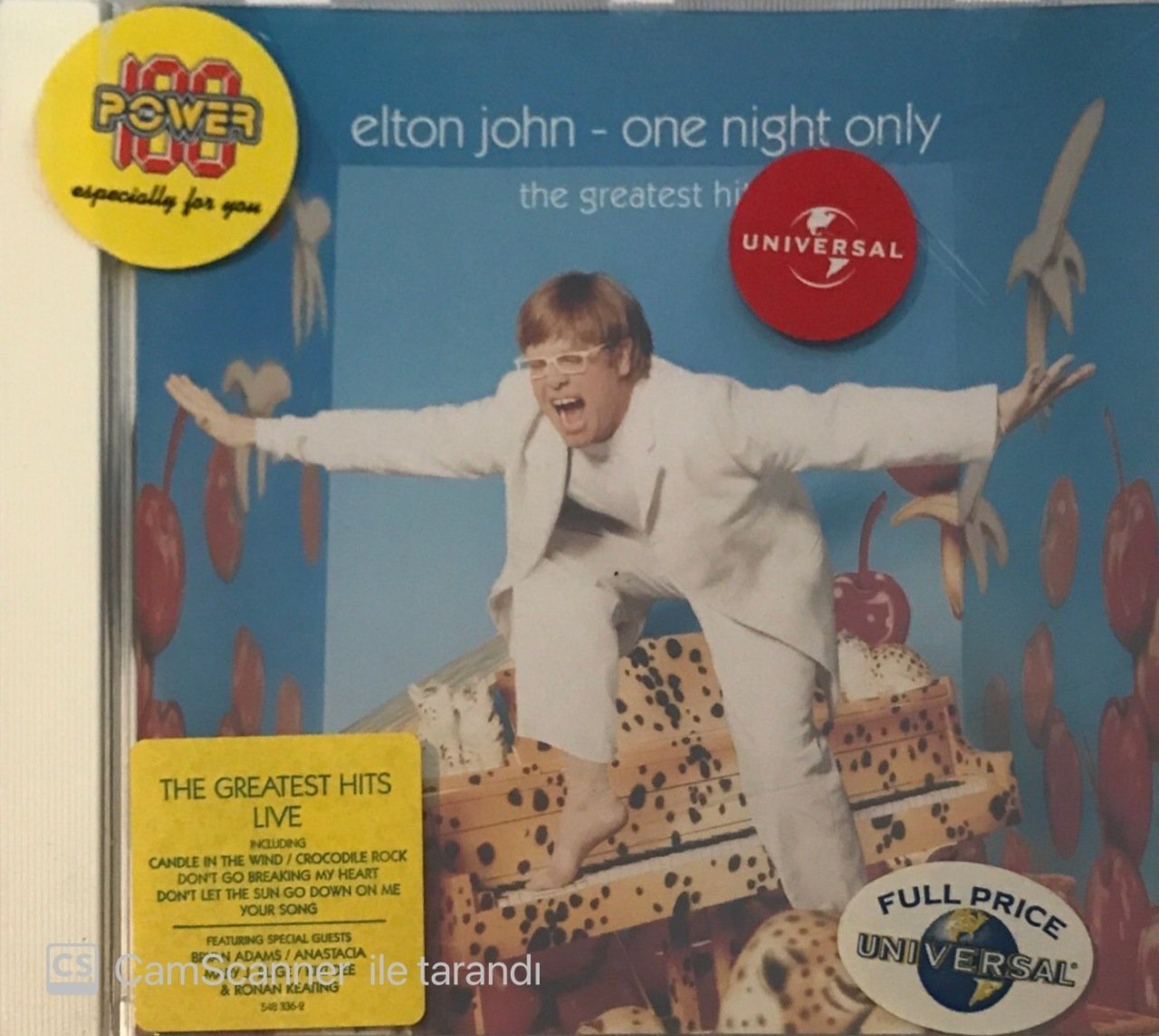 Elton John One Night Only CD