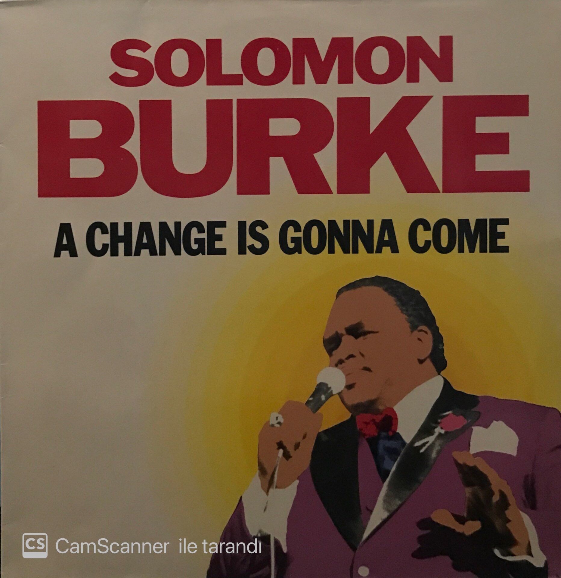 Solomon Burke - A Change Is Gonna Come LP