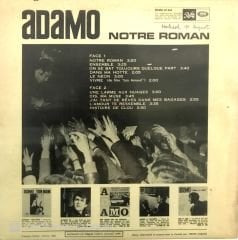 Adamo - Notre Roman LP