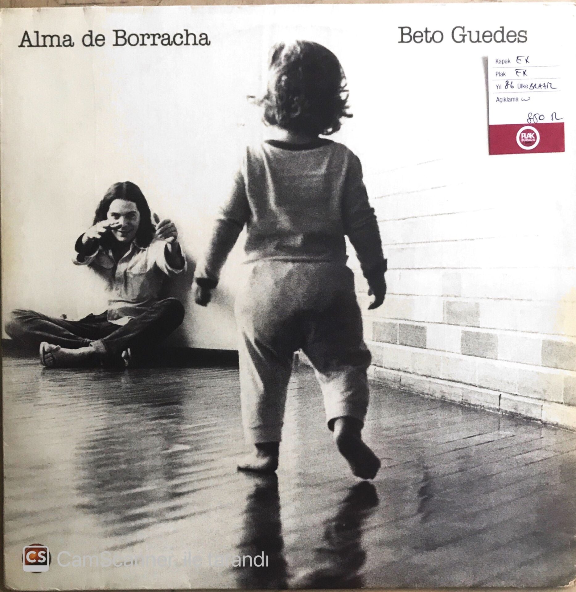Alma De Borracha - Beto Guedes - LP