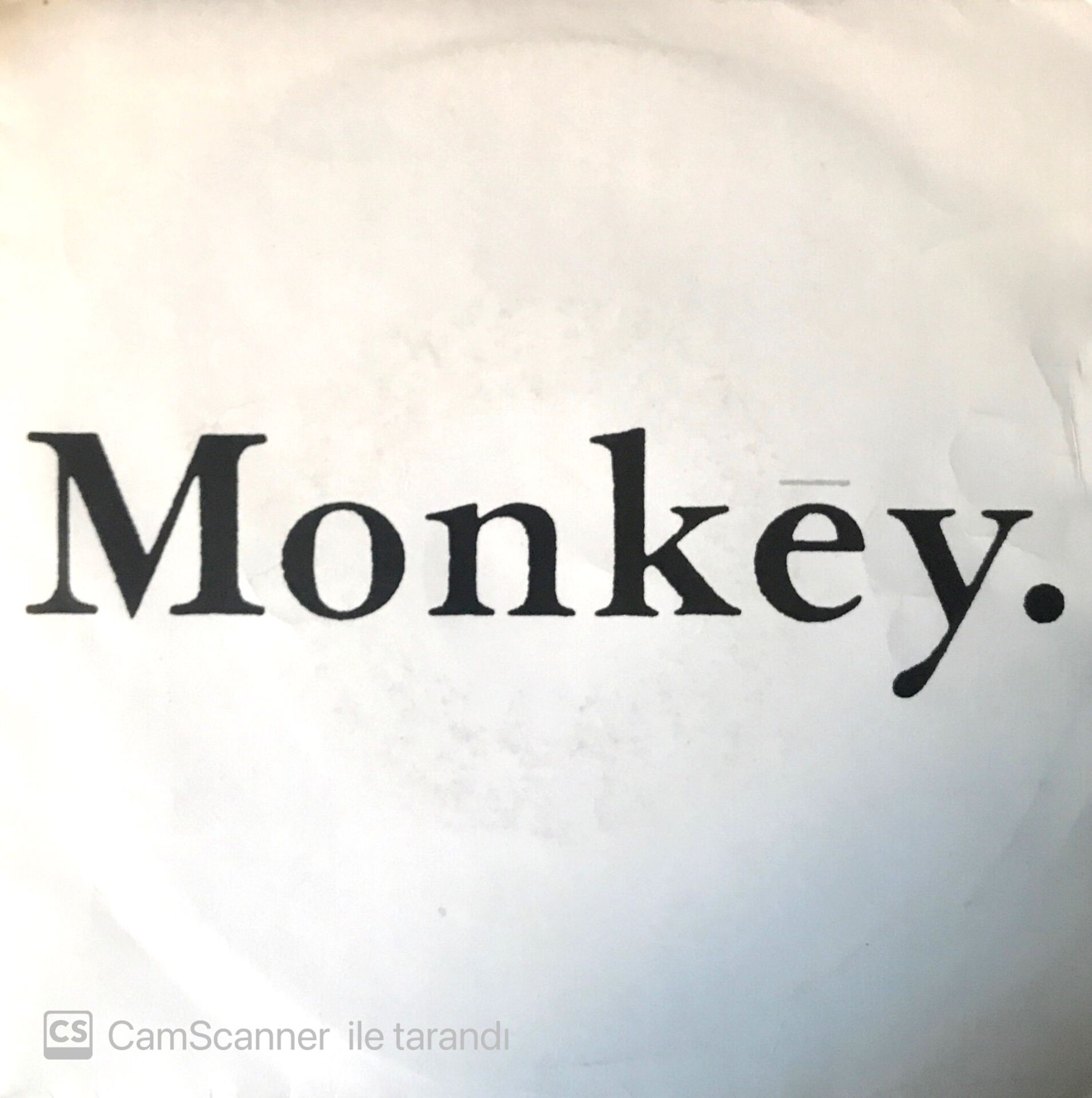 George  Michael / Monkey. 45'lik