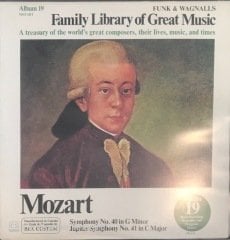 Family Library Of Great Music Mozart Symphony No.40 In G Minor Jupiter Symphony No.41 In C Major LP
