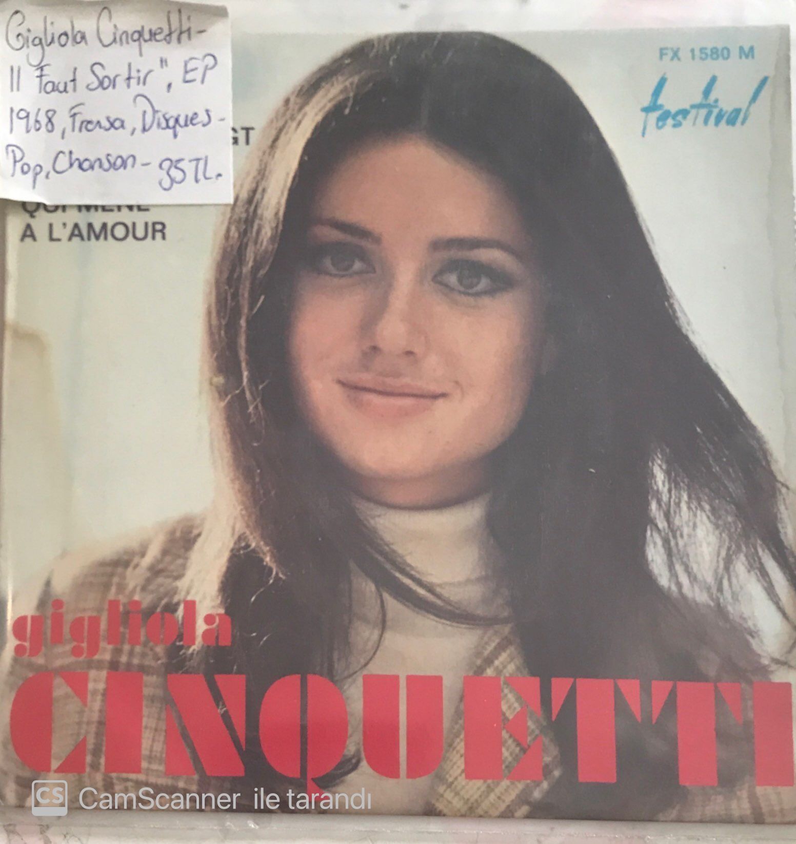 Gigliola Cinquetti Il Faut Sortir 45lik