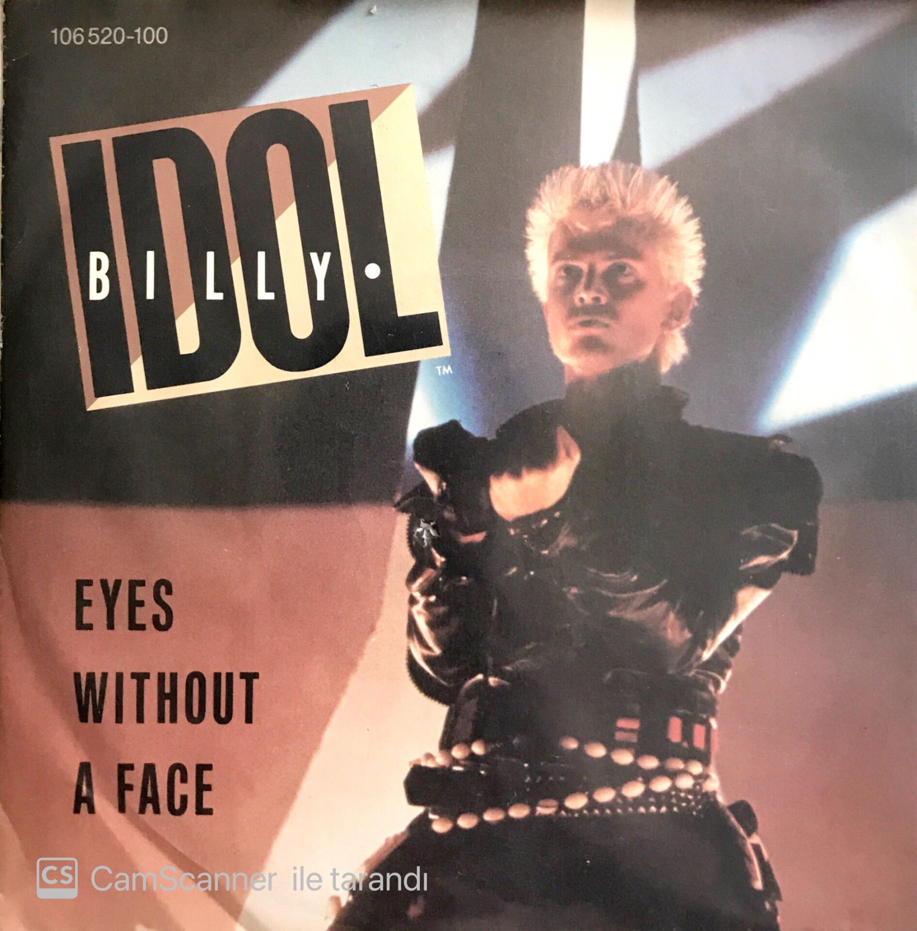 Billy Idol / Eyes Without A Face 45'lik