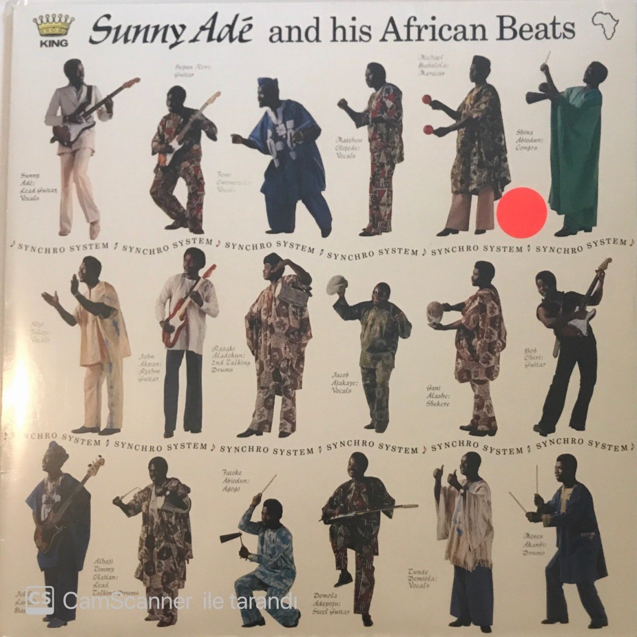 Sunny Ade And His African Beats LP