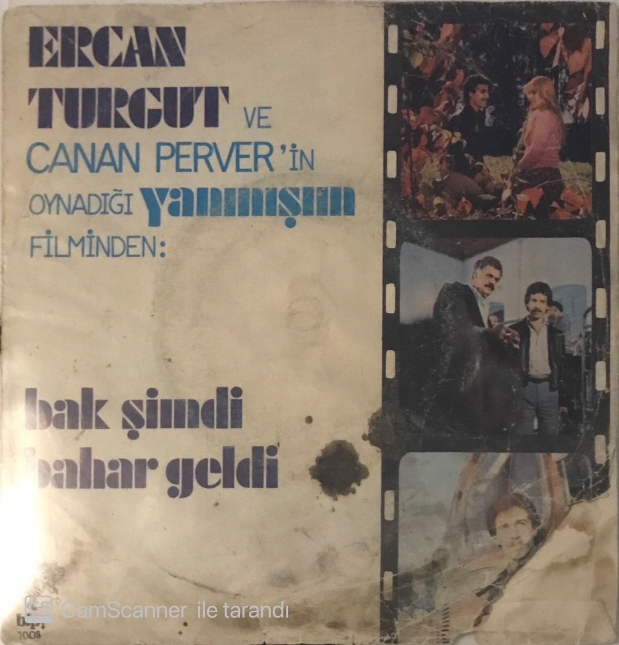 Ercan Turgut Bak Şimdi Bahar Geldi 45lik