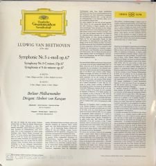 Beethoven Symphonie Nr.5 Berliner Philharmoniker Herbert Von Karajan LP