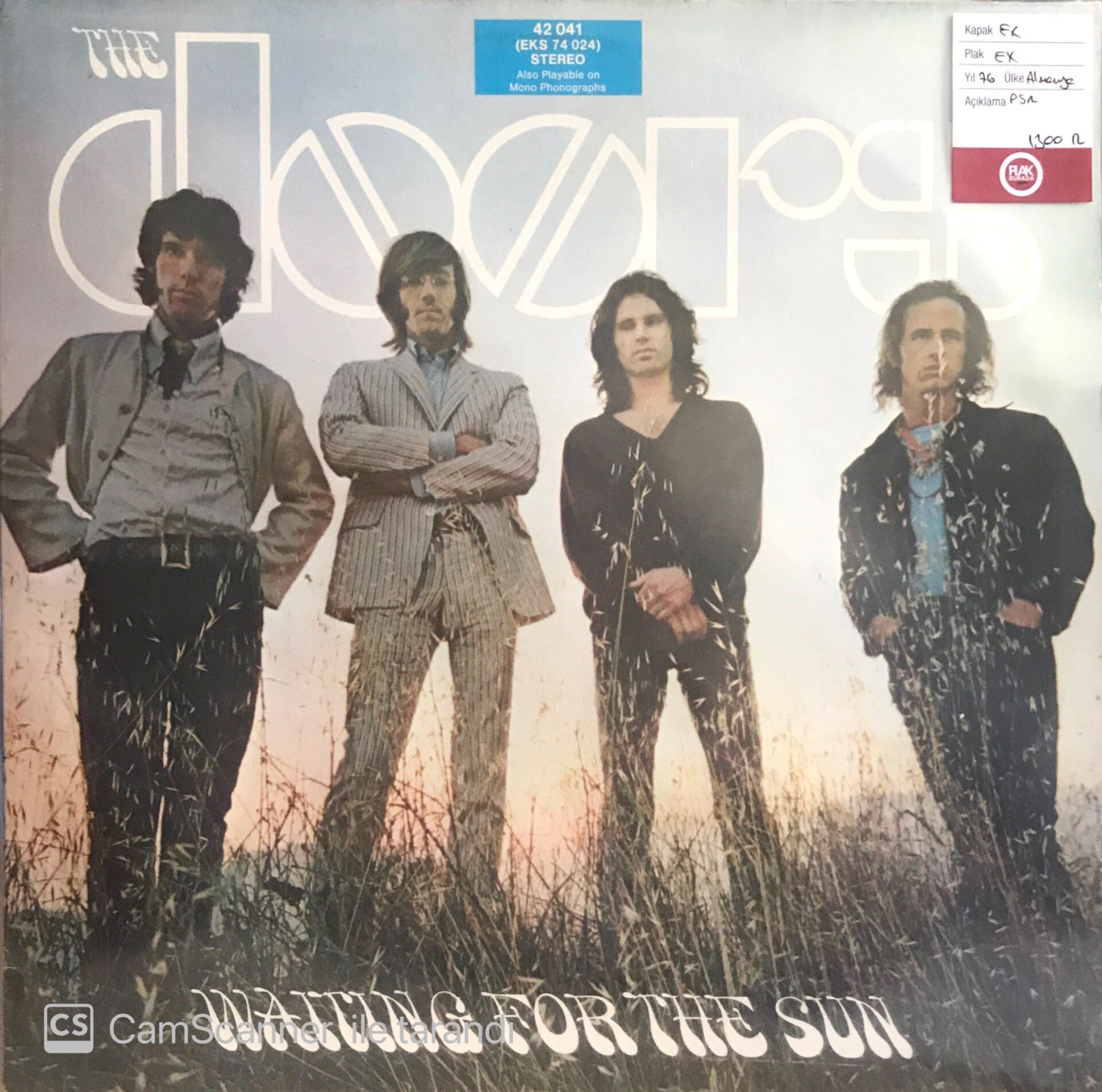 The Doors Waiting For The Sun LP