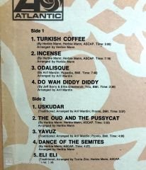 Herbie Mann - impressions of the middle east LP