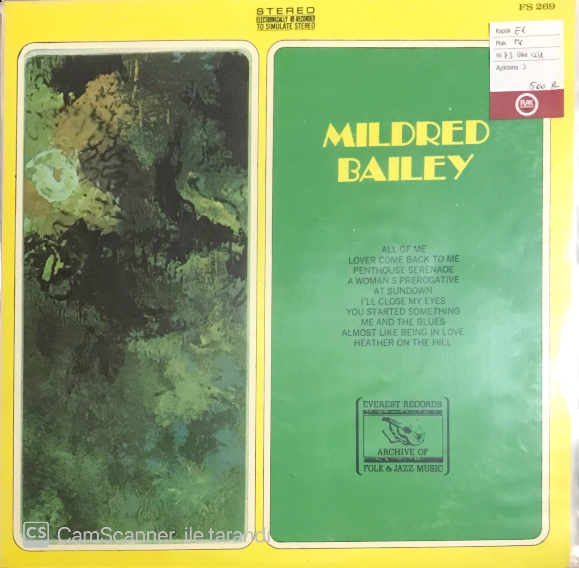 Mildred Bailey LP