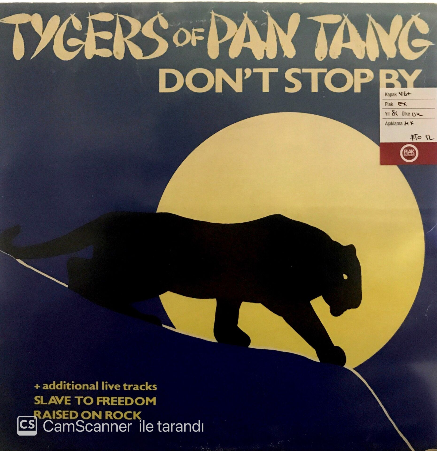 Tigers of Pan Tang - Don't Stop By MAXİ