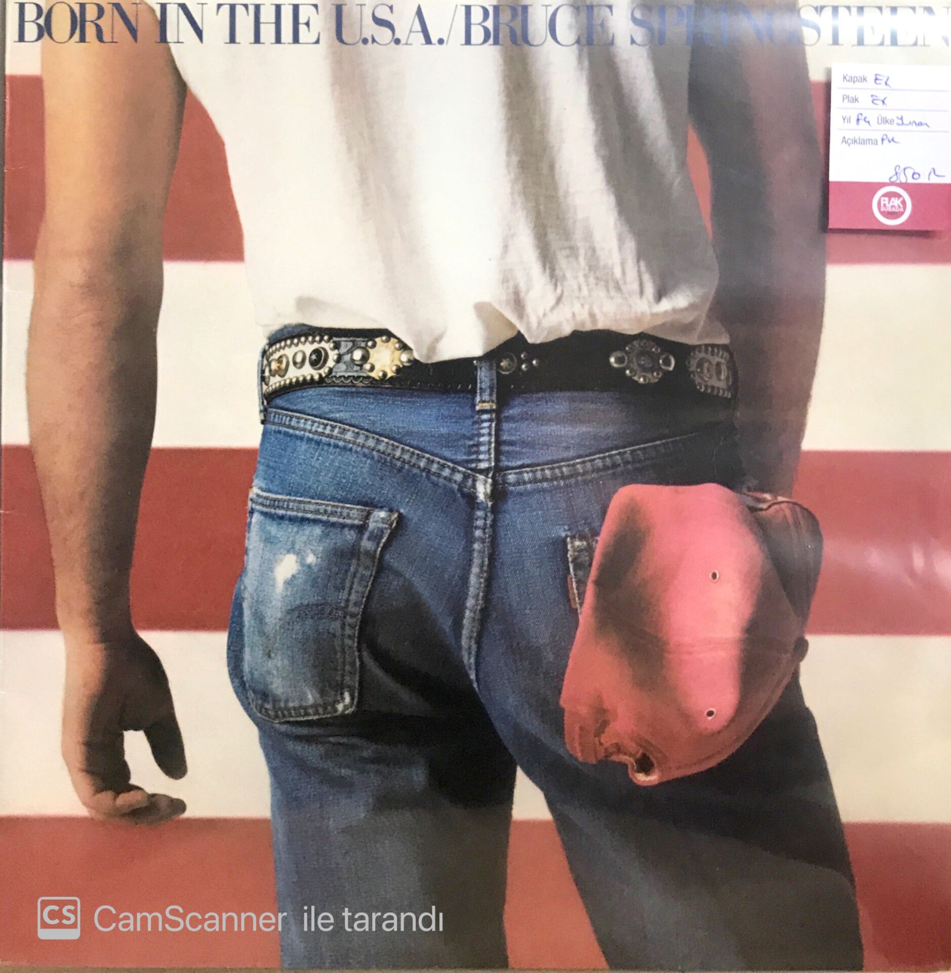 Bruce Springsteen - Born In The U.S.A LP