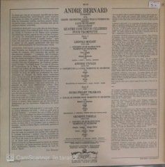 Andre Bernard Mozart -  Vivaldi - Telemann - Torelli LP