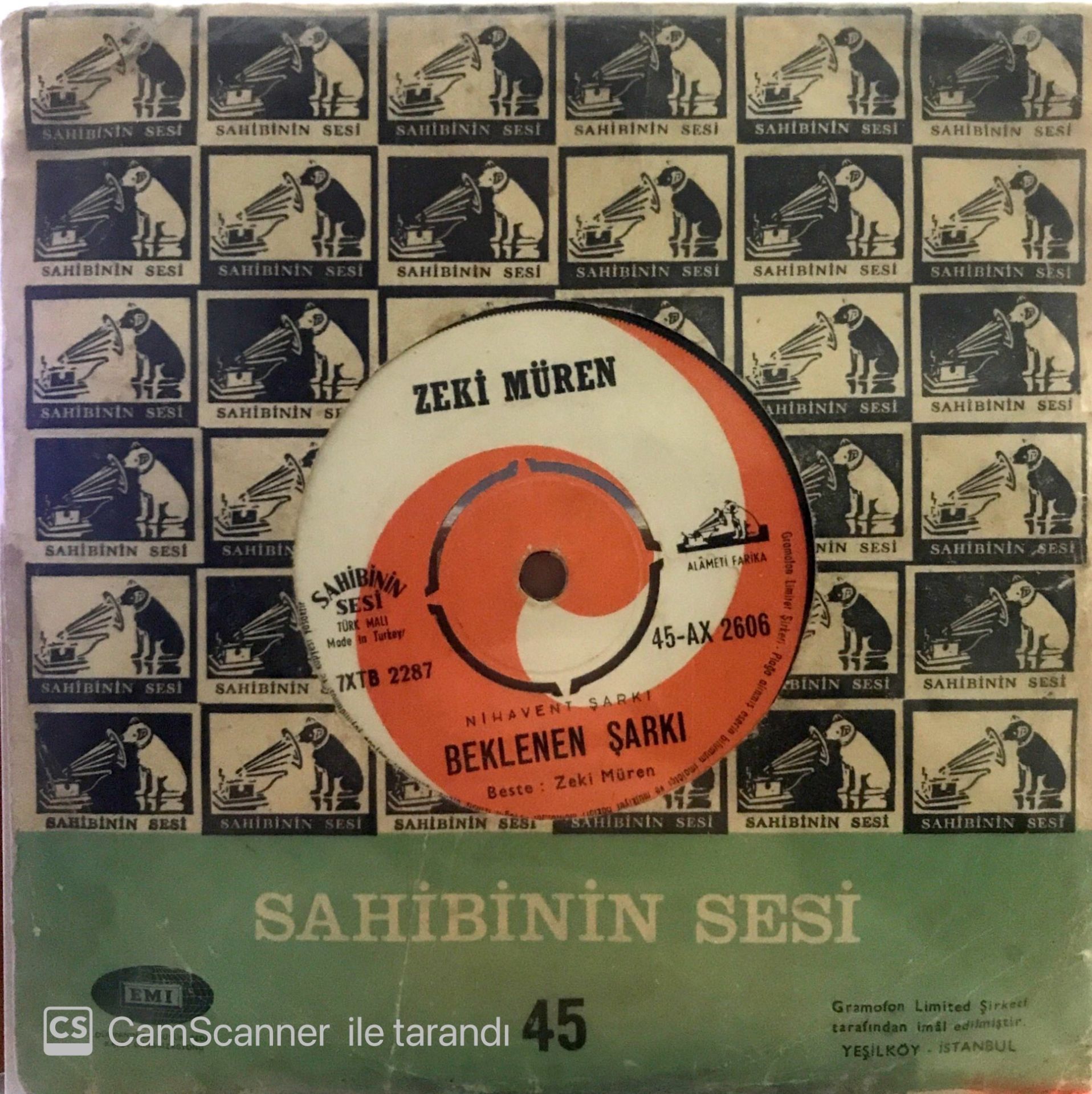 Zeki Müren Telgrafın Telleri 45lik