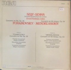 Seiji Ozawa Tchaikovsky Mendelssohn LP