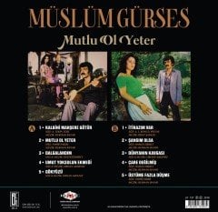 Müslüm Gürses Mutlu Ol Yeter LP