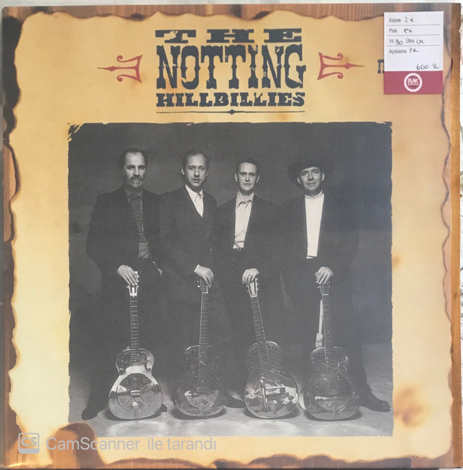 The Notting Hillbillies - Missing... LP