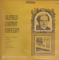 Alfred Cortot Concert LP