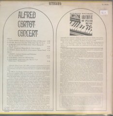 Alfred Cortot Concert LP