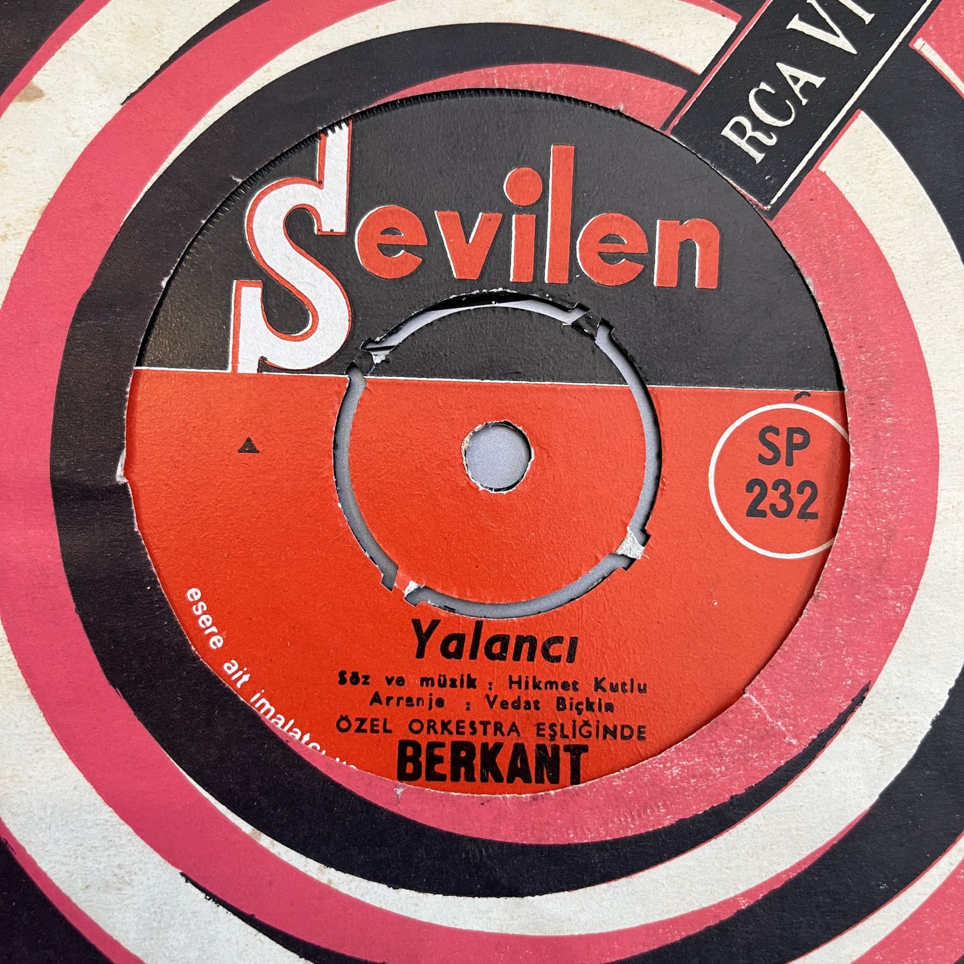 Berkant - Yalancı 45lik