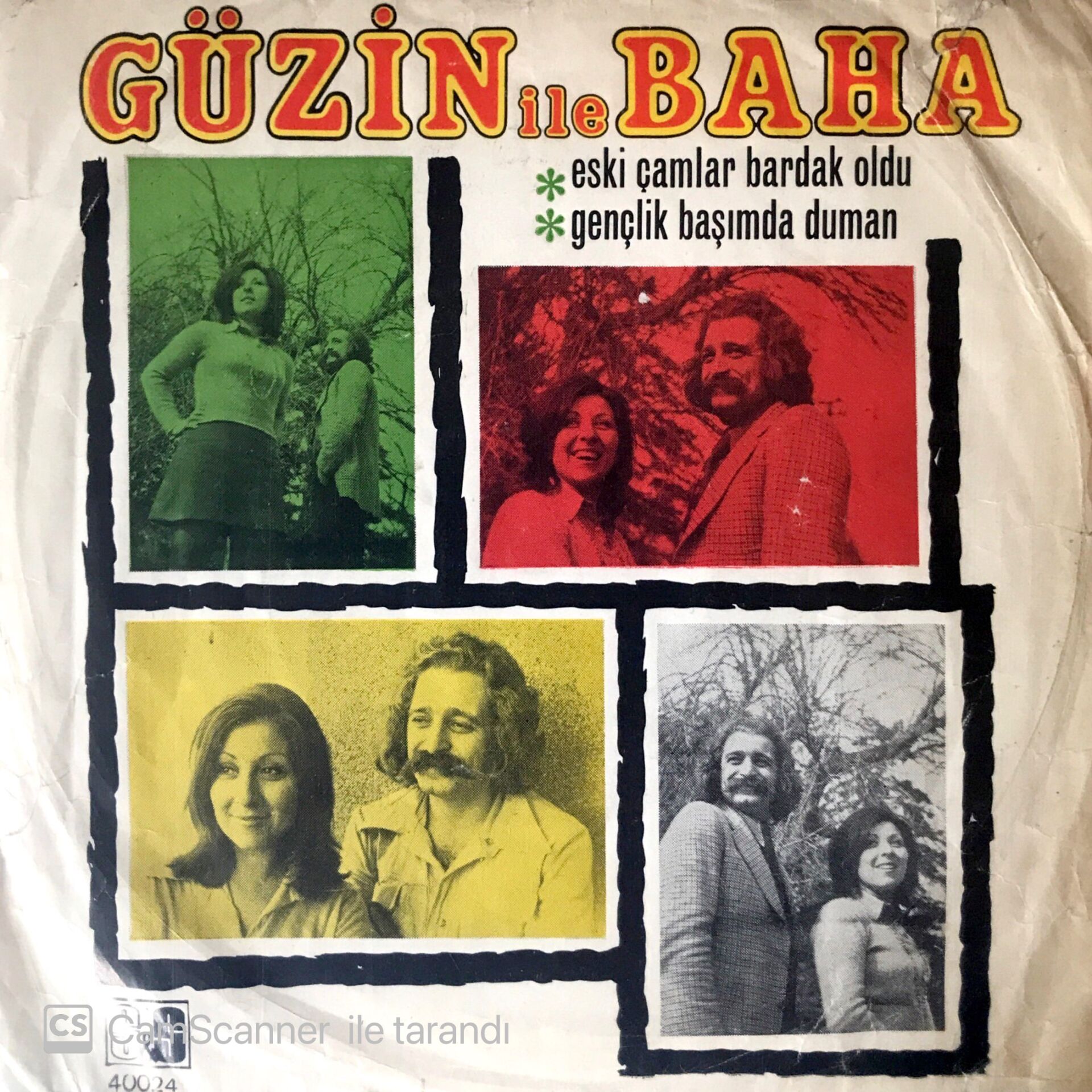 Güzin İle Baha - Gençlik Başımda Duman 45lik