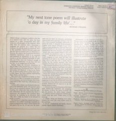 Richard Strauss Symhonia Domestica LP
