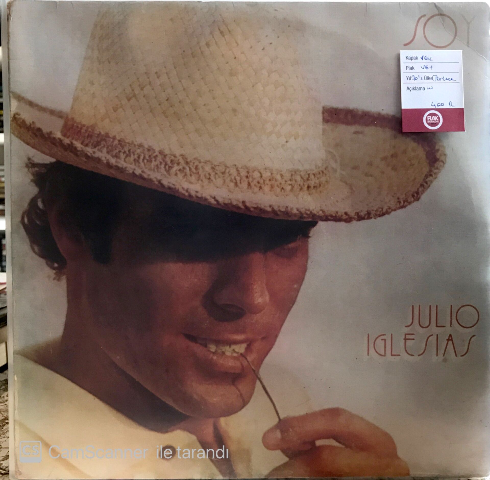 Julio Iglesias Soy LP