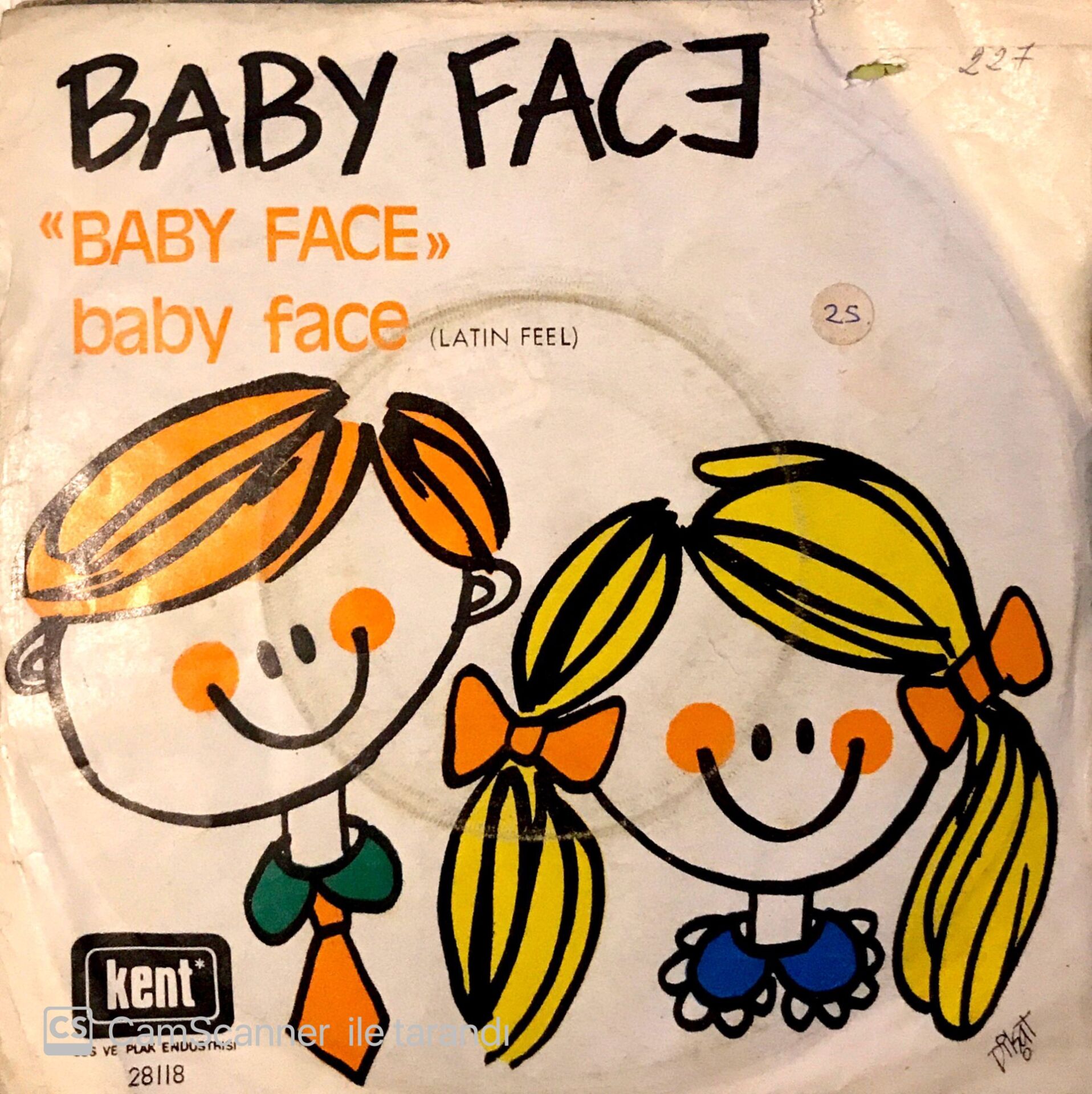 Baby Face / Baby Face 45'lik