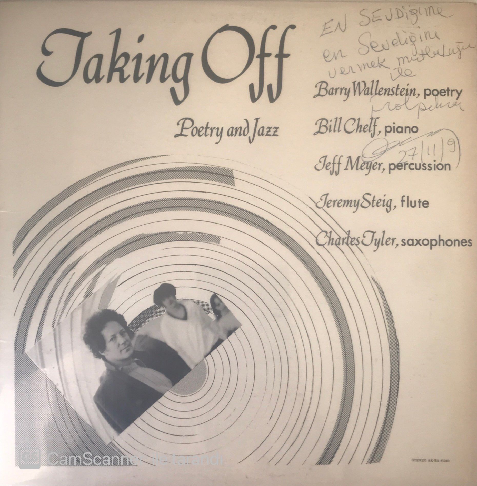 Taking Off Poetry and Jazz LP