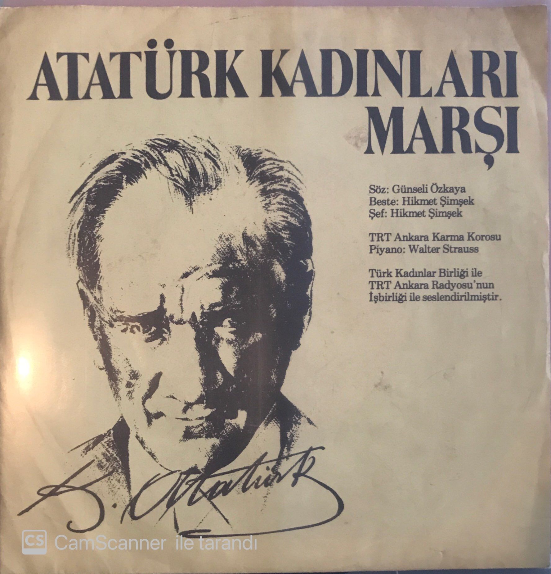 Atatürk Kadınları Marşı 45lik