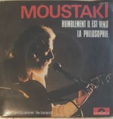 Georges Moustaki Humblement Il Est Venu 45lik