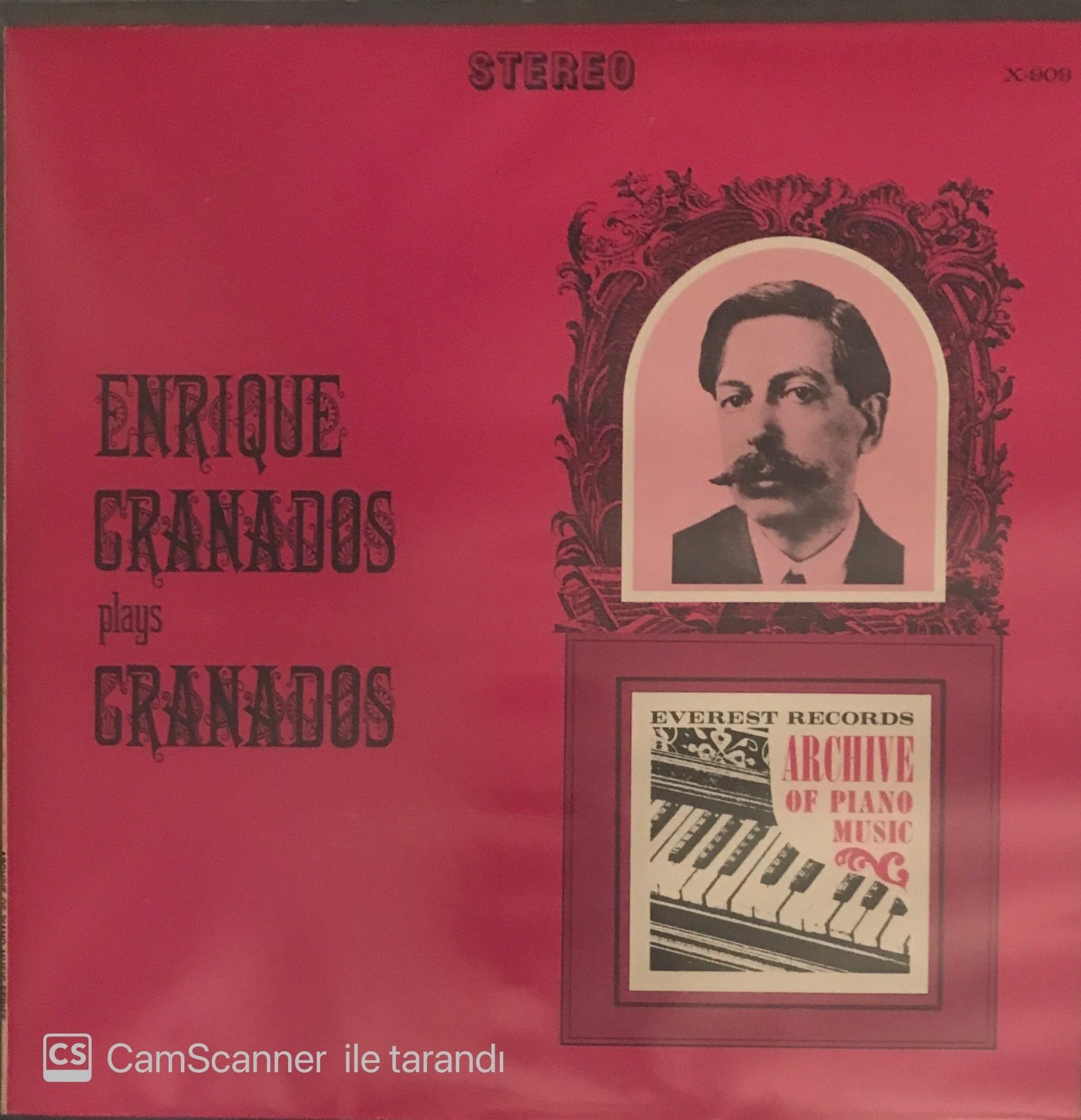 Enrique Granados Plays Granados LP