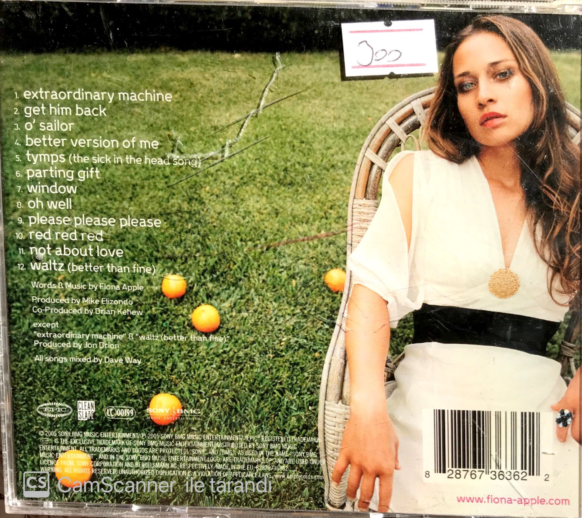 Fiona Apple Extraordinary Machine CD Plak Satın Al