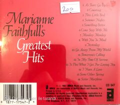 Marianne Faithfull's Greatest Hits CD